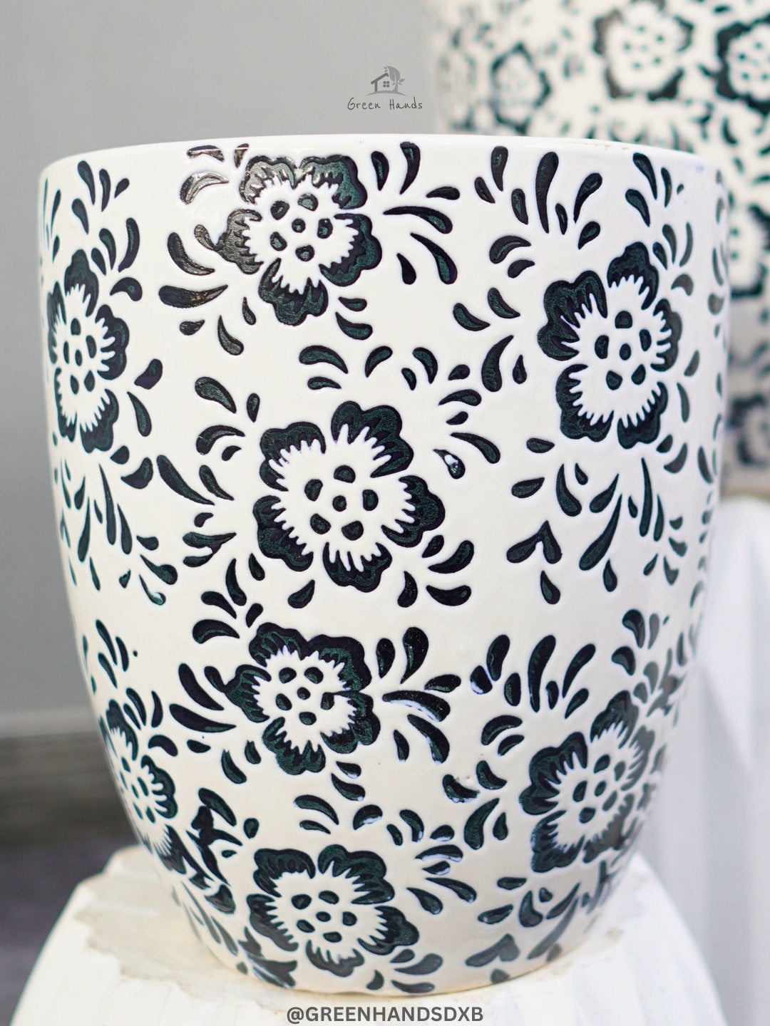 Potted Fiddle Leaf Fig - Transform Your Space with a Touch of Forest Green Green Hands